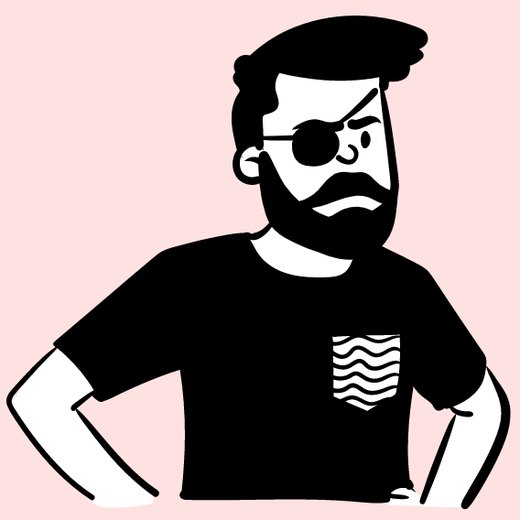 Illustrated portrait of Shafaaz