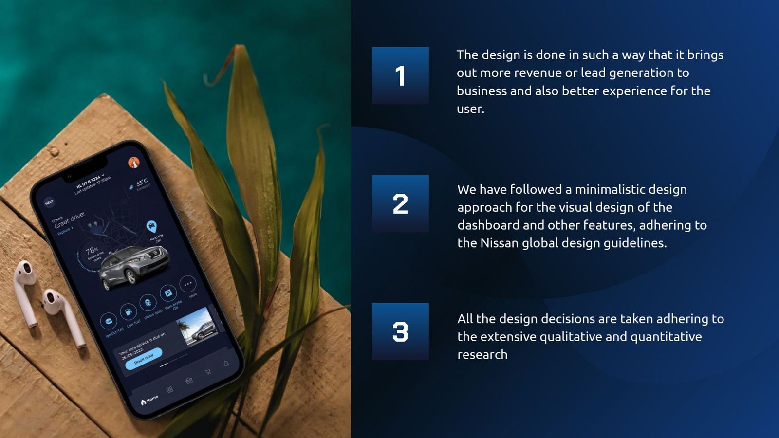 Design approach summary