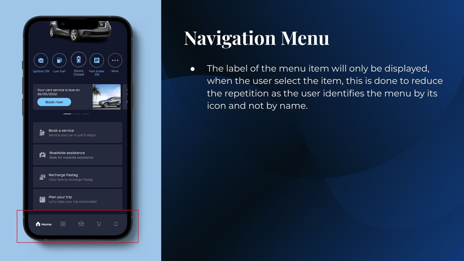 Navigation menu